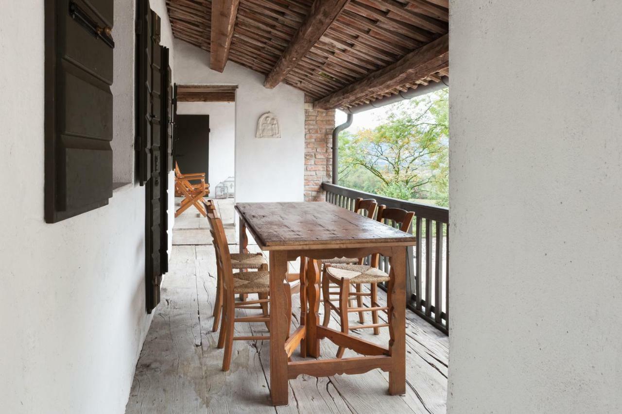 Colvago La Corte Spectacular Ancient Country House Santa Giustina  Bagian luar foto